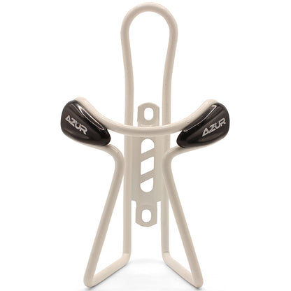 Azur Deluxe Alloy Bike Water Bottle Holder Cage (White)