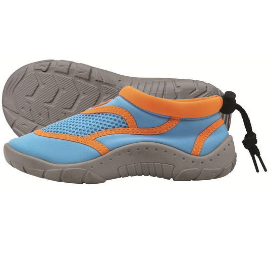 Mirage Reef Children's Aqua Shoe Lightweight Watersports Shoe (Blue)