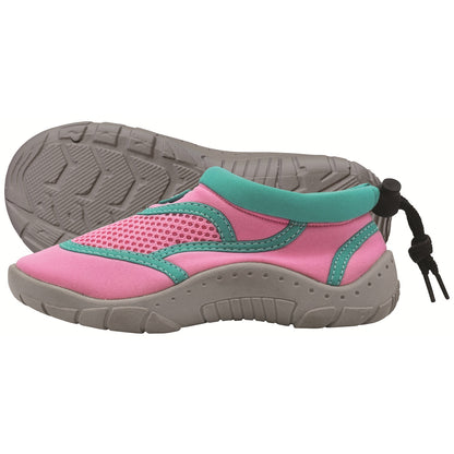 Mirage Reef Girls Children's Lightweight Aqua Shoe Watersports Shoe (Pink/Aqua)