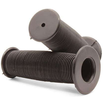 Bikelane 95mm Kids Bike Mushroom Handlebar Grip Pair (Black)