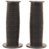Bikelane 95mm Kids Bike Mushroom Handlebar Grip Pair (Black)