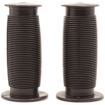 Bikelane 80mm Kids Bike Mushroom Handlebar Grip Pair (Black)