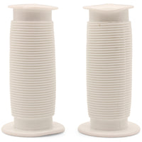 Bikelane 80mm Kids Bike Mushroom Handlebar Grip Pair (White)