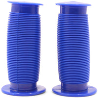 Bikelane 80mm Kids Bike Mushroom Handlebar Grip Pair (Blue)