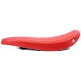 Red Dragster Lowrider Bike Saddle Banana Seat with Sissy Bar Mounts