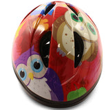 CSA Ariel Purple Owl Pattern Childrens Bike Helmet Size 48-52cm