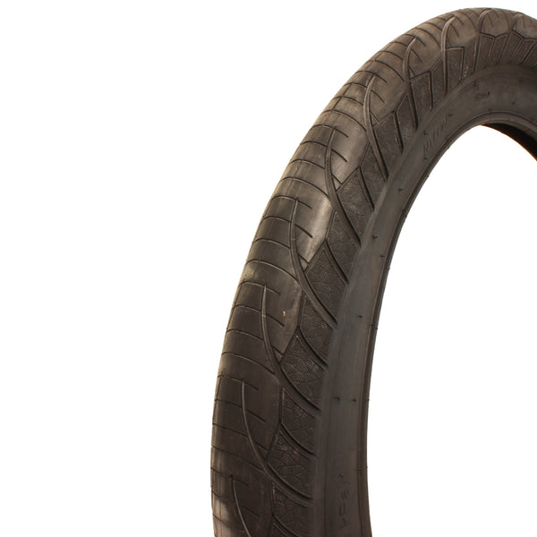 Wanda 24 x 4.0 Slick Tread Dark Sidewall E-Bike Fat Bike Tyre