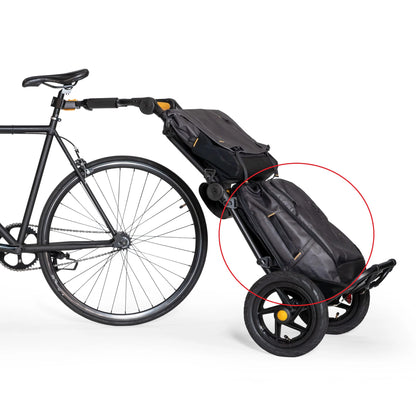Burley Transit Water Resistant 28 litre Backpack for Travoy Cargo Bike Trailer