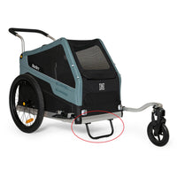 Kickstand for Burley Bark Ranger Standard or Bark Ranger XL Bike Trailer