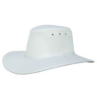 Bilby Breeze Lightweight White Wide Brim Bowling Hat (58-59cm)