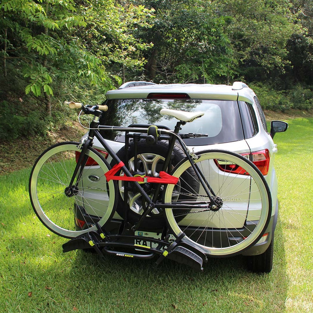 Buzzrack Pilot SUV Tailgate Spare Tyre Mounted 2-Bike Platform Rack ...