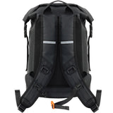Mirage 22-Litre Roll-Top PVC Dry Bag Backpack (Black)