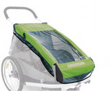 Croozer Transparent Rain Cover For Kid for 2/Kid for 2 Plus Bike Trailer