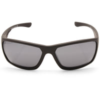 Dirty Dog Storm Satin Black/Grey-Silver Mirror Polarised Unisex Sunglasses 53344