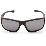 Dirty Dog Storm Satin Black/Grey-Silver Mirror Polarised Unisex Sunglasses 53344