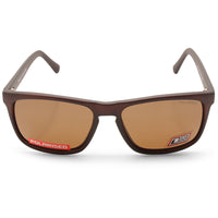 Dirty Dog Ram Matte Brown/Brown Polarised Unisex Sunglasses 53396