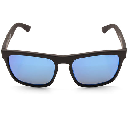 Dirty Dog Ranger Satin Black/Ice Blue Mirror Polarised Men's Sunglasses