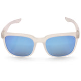 Dirty Dog Blade Satin Clear/Ice Blue Mirror Polarised Unisex Sunglasses 53595