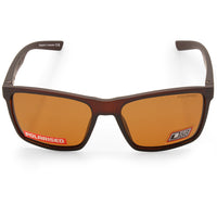 Dirty Dog Droid Satin Brown/Brown Polarised Unisex Sunglasses