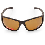 Dirty Dog Phin Satin Black/Brown Polarised Unisex Sunglasses 53675