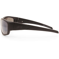 Dirty Dog Snapper Satin Black/Grey Flash Mirror Polarised Men's Sunglasses