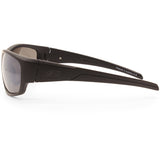 Dirty Dog Snapper Satin Black/Grey Flash Mirror Polarised Men's Sunglasses