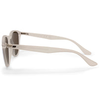 Dirty Dog Racoon Satin Crystal/Grey Blue Mirror Polarised Unisex Sunglasses