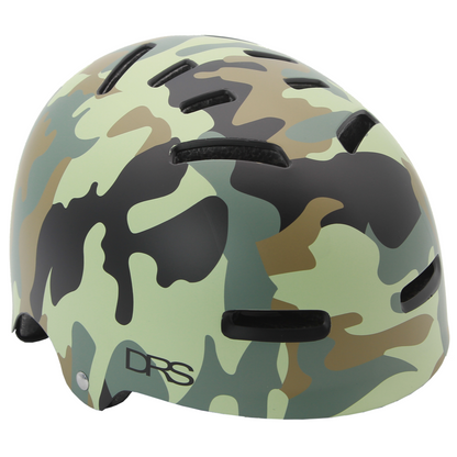 DRS Matte Camo Kids to Adult Size Bike Helmet AS/NZS Safety Standard Certified