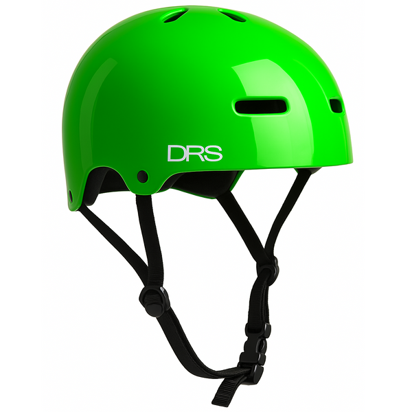 DRS Lime Green Gloss Kids to Adult Size Bike Helmet AS/NZS Safety Standard Certified