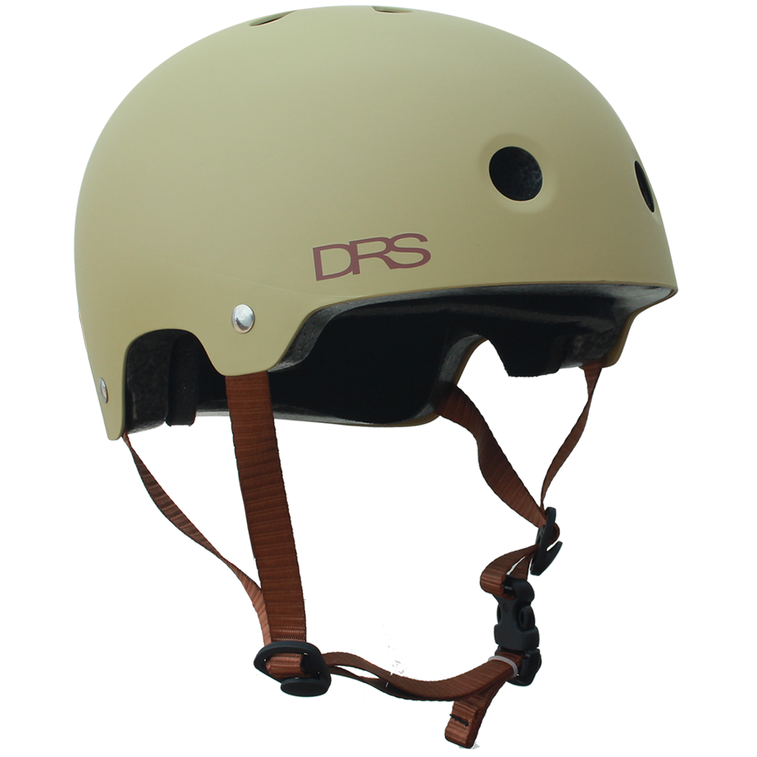 DRS Matte Khaki Kids to Adult Size Bike Helmet AS/NZS Safety Standard Certified
