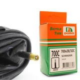 Duro 700 x 28/32C Bicycle Tyre Tube for 700c Bike Tyres Schrader Valve