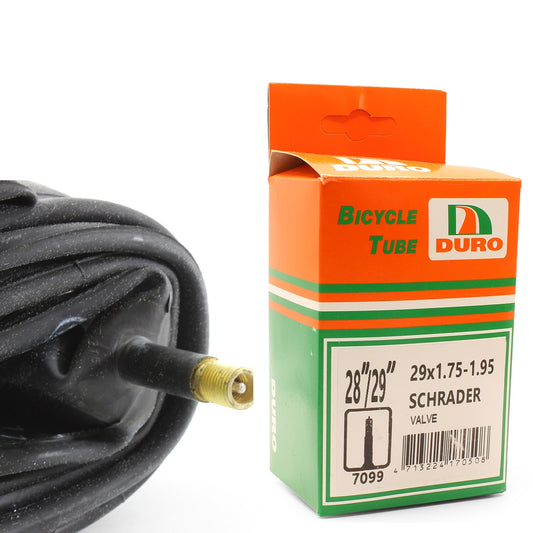 Duro 28/29 x 1.75-1.95-2 1/4 Bicycle Tyre Tube for 28-29-Inch Bikes Schrader Valve