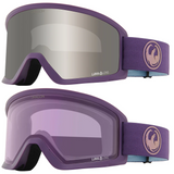 Dragon DX3 Plus Deep Plumb/Silver Ionized Unisex Adult Snow Ski Goggles