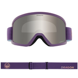 Dragon DX3 Plus Deep Plumb/Silver Ionized Unisex Adult Snow Ski Goggles