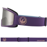 Dragon DX3 Plus Deep Plumb/Silver Ionized Unisex Adult Snow Ski Goggles