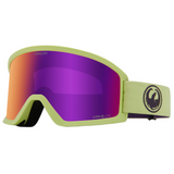 Dragon DX3 Plus Matcha/Purple Ionized Lumalens Unisex Adult Snow Ski Goggles