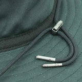 Durack Unisex Wide Brim Oilskin Hat With Chinstrap & Toggle (Brown)