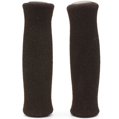Endzone Handlz HD Foam Bike Handlebar Grips 125mm Black with Plug