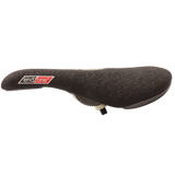 Endzone Black Padded BMX Pivotal Bike Saddle