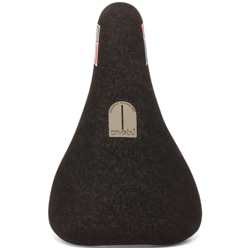 Endzone Black Padded BMX Pivotal Bike Saddle