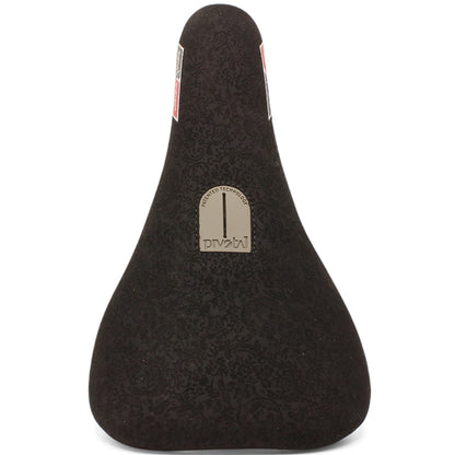Endzone Black Padded BMX Pivotal Bike Saddle