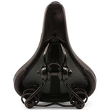EndZone Plush Extra Comfort Sprung Ladies Bike Seat/Saddle 190 x 210mm (Black)