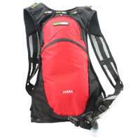 BlackWolf Cobra II Camelbak style 2 Litre Hydration Backpack - Red