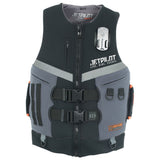 Jetpilot Venture Teens/Men's Neoprene L50 Life Jacket Vest Size S (Black-Charcoal)