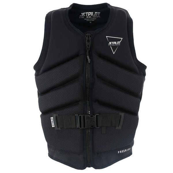 Jetpilot Freeride Front Entry Men's L50 Life Jacket Vest Black Size 3XL