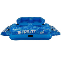 Jetpilot Party Island 4-Person Inflatable with Drink Holders and Mesh Cooling Area