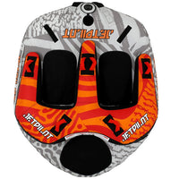 Jetpilot Freeride 3 Person Towable Ski Tube 76" x 69" with POV Camera Mount