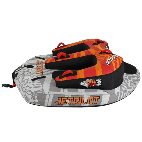 Jetpilot Freeride 3 Person Towable Ski Tube 76" x 69" with POV Camera Mount