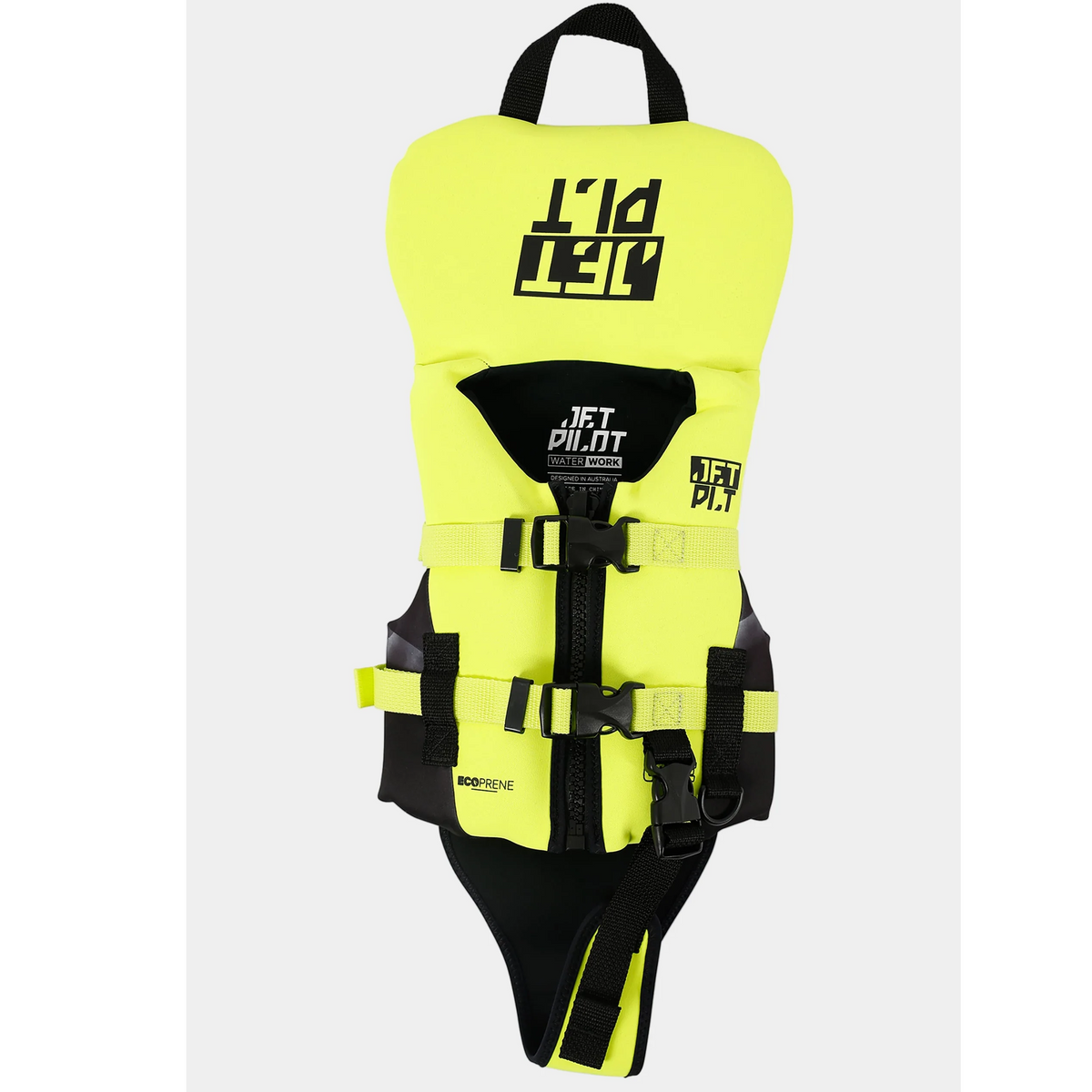 Jetpilot Cause Infant Front Entry Eco Life Vest Size 1-2 (10-15kg 6-12 Months) Yellow