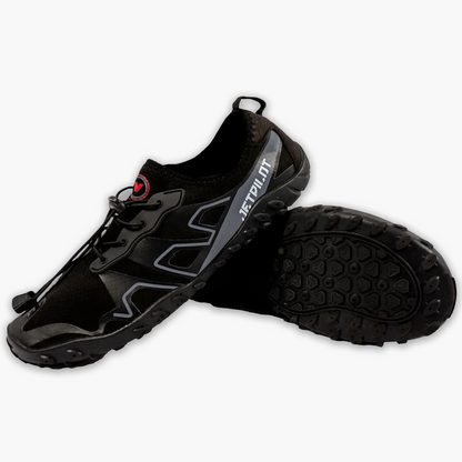Jetpilot Venture Explorer Black Toggle Lace Water Shoes For Jet Skis, Boats and PWCs